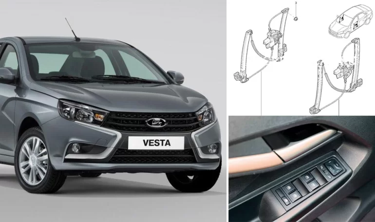 Про взаимозаменяемость передних ЭСП Lada Vesta
