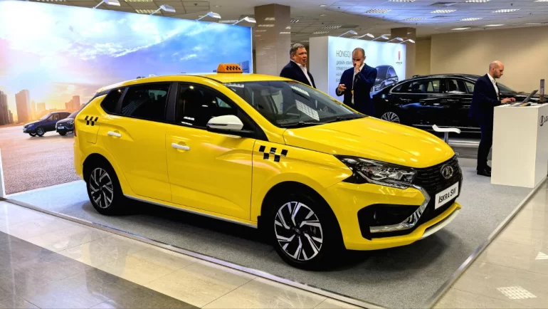 Представили Lada Iskra для работы в такси
