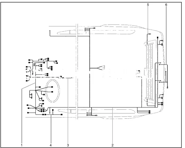 Жгут проводов задний для Lada Niva Sport