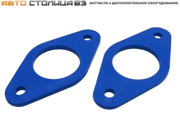 Прокладки опоры заднего амортизатора (полиуретан синий) для Lada Vesta