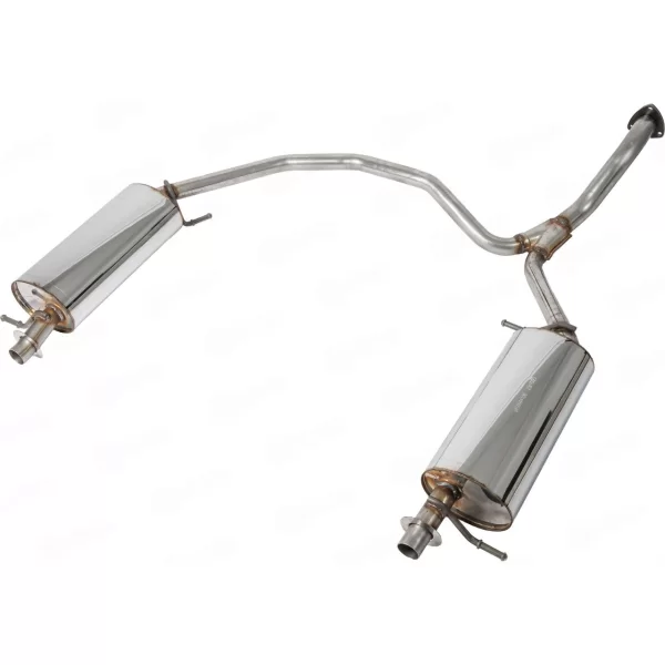 Глушитель основной с разведенными трубами и кронштейнами в сборе для Lada Vesta Sport
