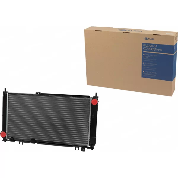 Радиатор охлаждения для Lada Granta (МКП), Kalina-2