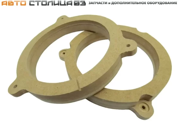 Проставки акустические 16,5см фронт МДФ для Lada Vesta, XRAY