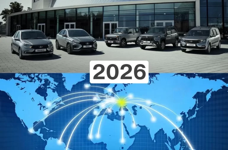 АВТОВАЗ рассказал про экспорт автомобилей LADA в 2026 году
