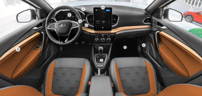 Не хватает мест для хранения мелочёвки в Vesta NG