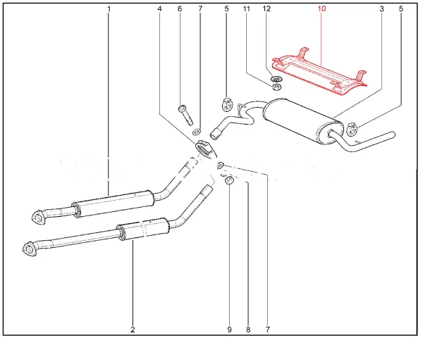 Щиток пола теплоотражающий для Lada Niva Legend, 4x4, Urban