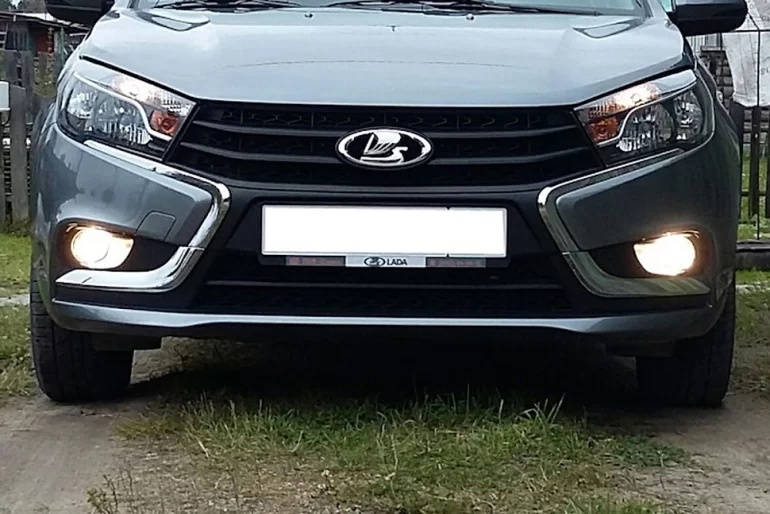 Можно ли на Весту поставить ПТФ 55Ватт?