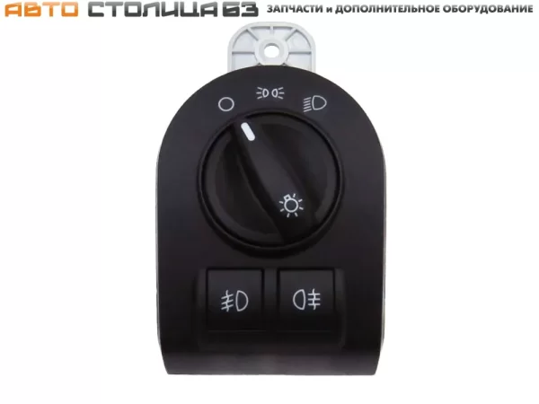 Модуль управления светом (с ПТФ, зеленая подсветка) для Lada Granta, Kalina-2