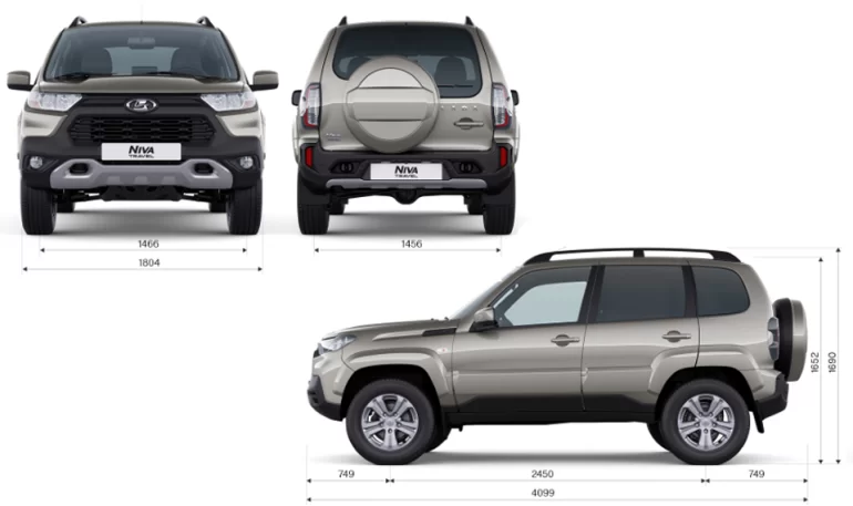 Технические характеристики Lada Niva Travel 1.8л
