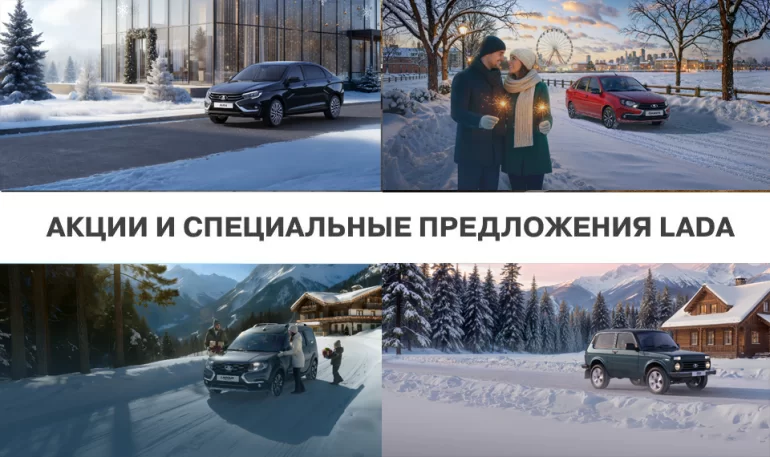 Скидки, акции и цены АВТОВАЗа на автомобили LADA в декабре 2025 года