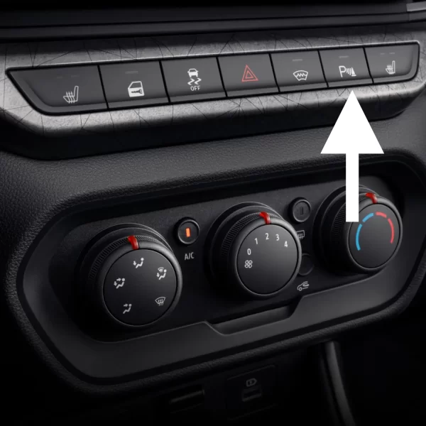 Выключатель датчиков системы парковки для Lada Iskra