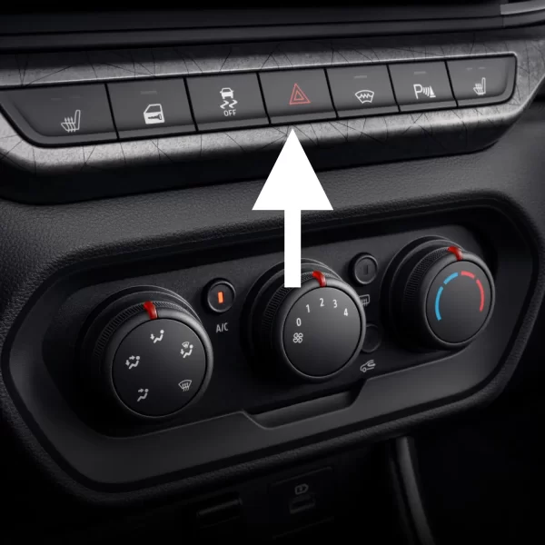 Выключатель аварийной сигнализации для Lada Iskra