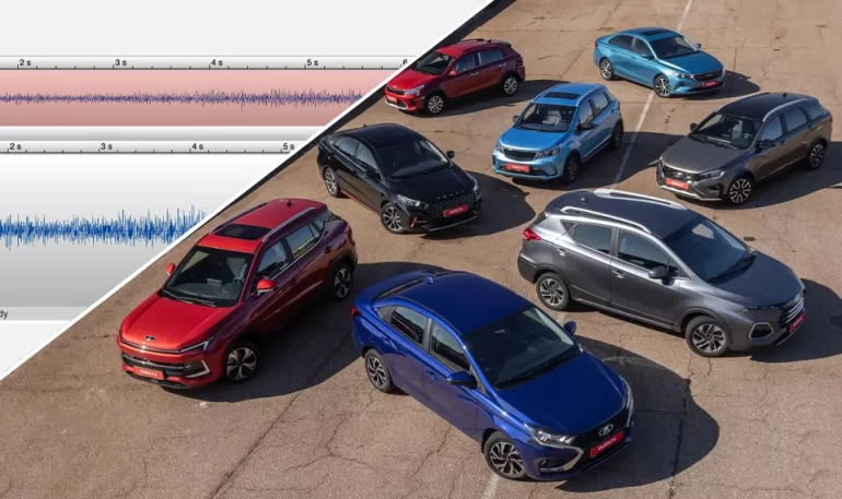 Шумоизоляцию Lada Vesta и Iskra сравнили с китайскими автомобилями