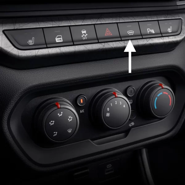 Выключатель обогрева ветрового стекла для Lada Iskra