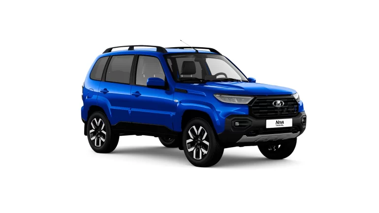 Lada Niva Travel получила новый ярко-синий цвет "Капитан"