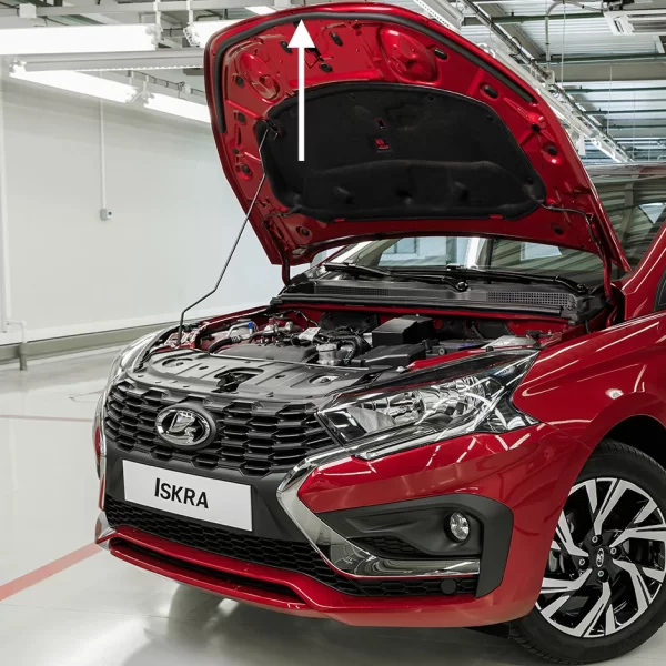 Уплотнитель капота передний для Lada Iskra