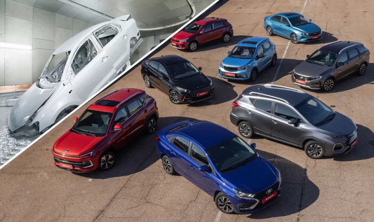Оцинковку Lada Vesta и Iskra сравнили с китайскими автомобилями