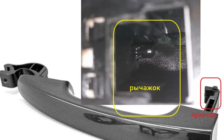 Подклинивающий рычажок ручки двери — Lada Vesta NG