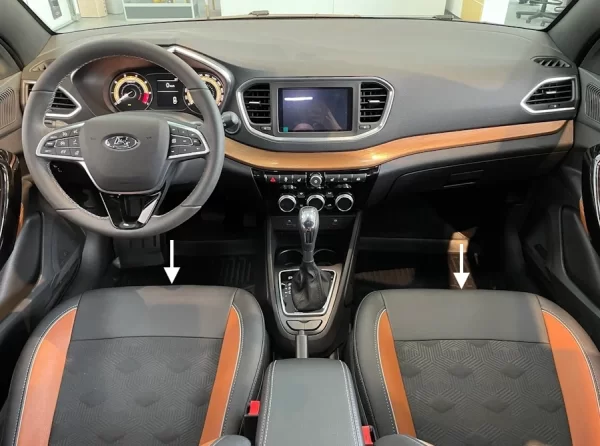 Обивка подушки переднего сиденья для Lada Vesta NG Cross