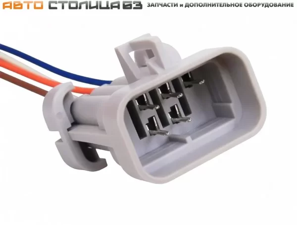 Разъем 5-контактный жгута форсунок двигателя ВАЗ 8-клапаннов
