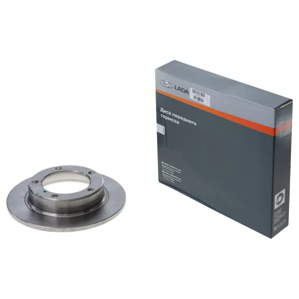 Комплект передних тормозных дисков с колодками для Lada Granta, Kalina, Priora