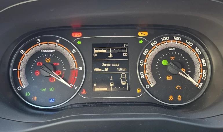 Как сделать диагностический тест комбинации приборов Lada Iskra