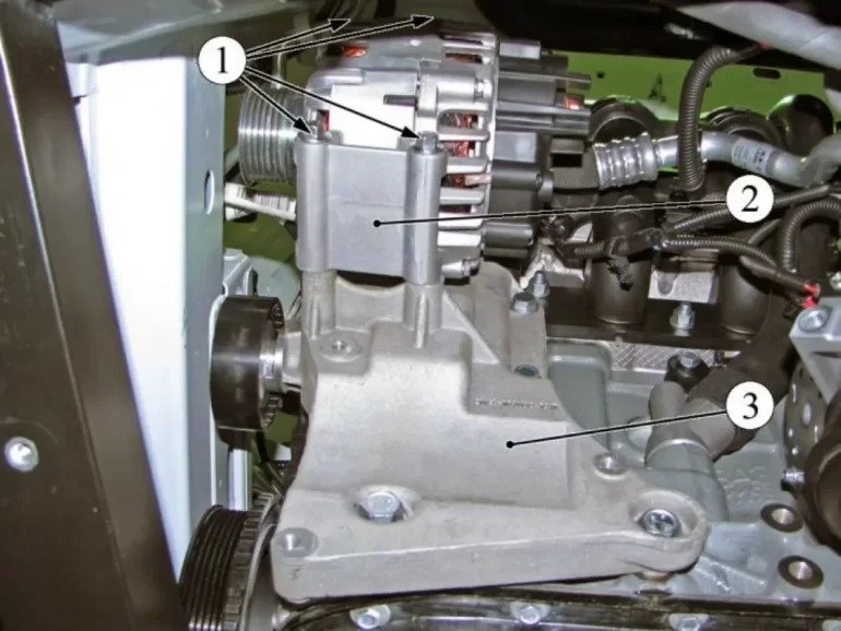 Как узнать, какой генератор установлен на Весте?