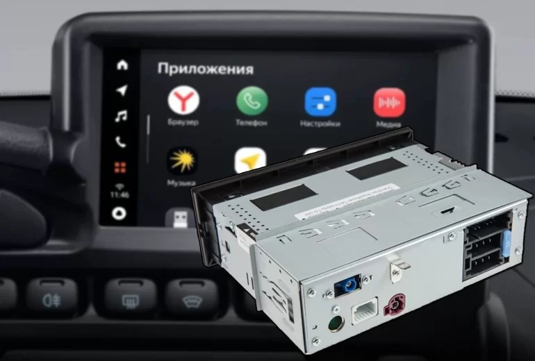 Распиновка ММС EnjoY PRO на Lada Niva Travel