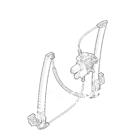 Электростеклоподъемник передний (auto) для Lada Iskra