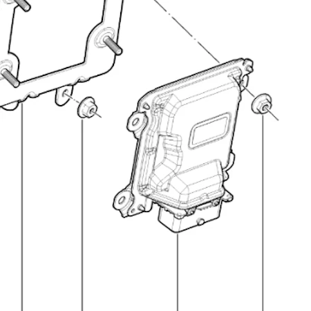 Контроллер управления автоматической коробкой передач для Lada Iskra