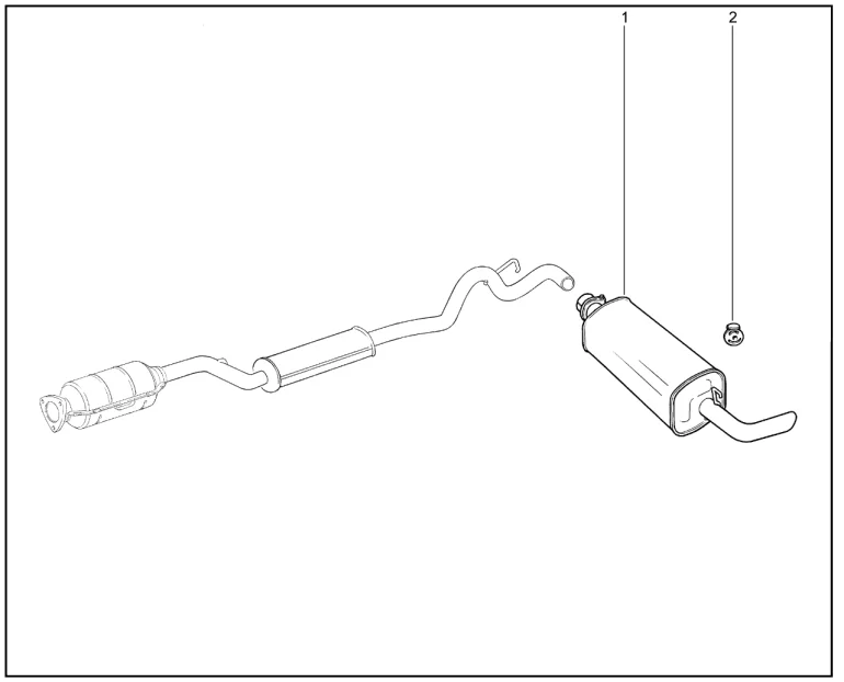 Глушитель основной