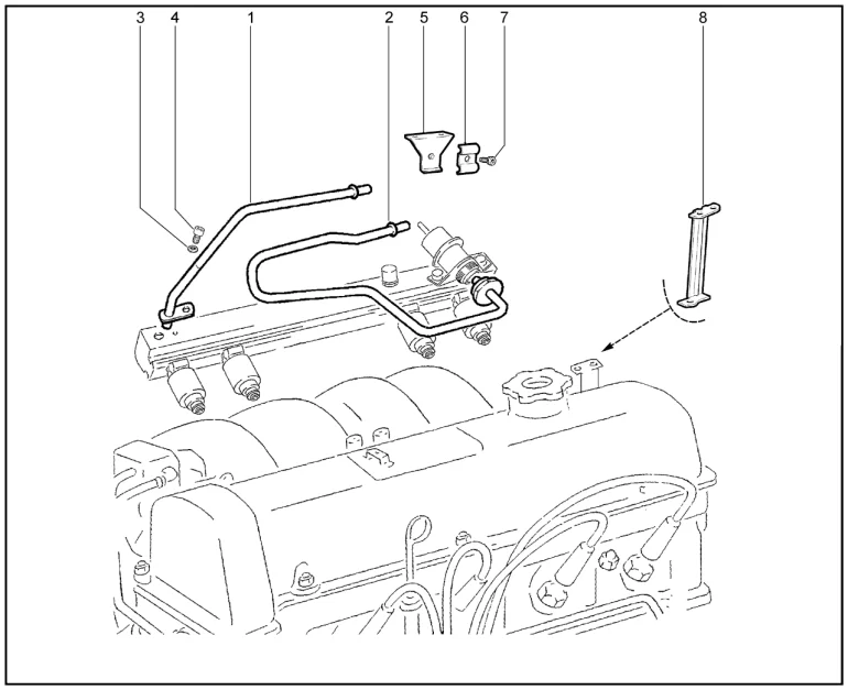 Трубки (дв.1,7л. - P3N)