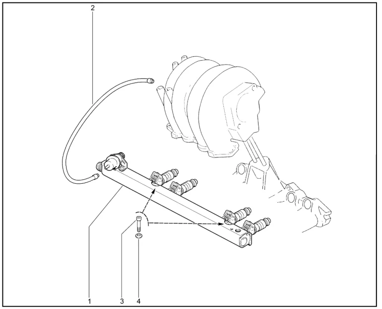 Рампа топливная (21214)