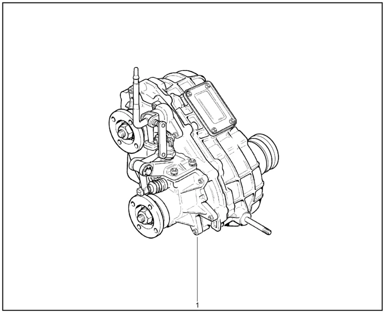 Коробка раздаточная (XGM)