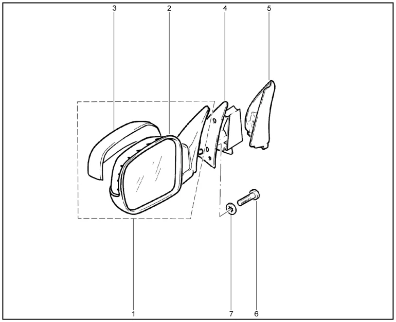 Зеркала заднего вида наружные