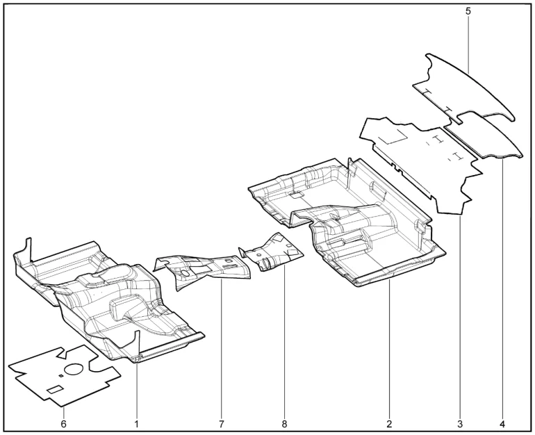 Ковры пола и багажника