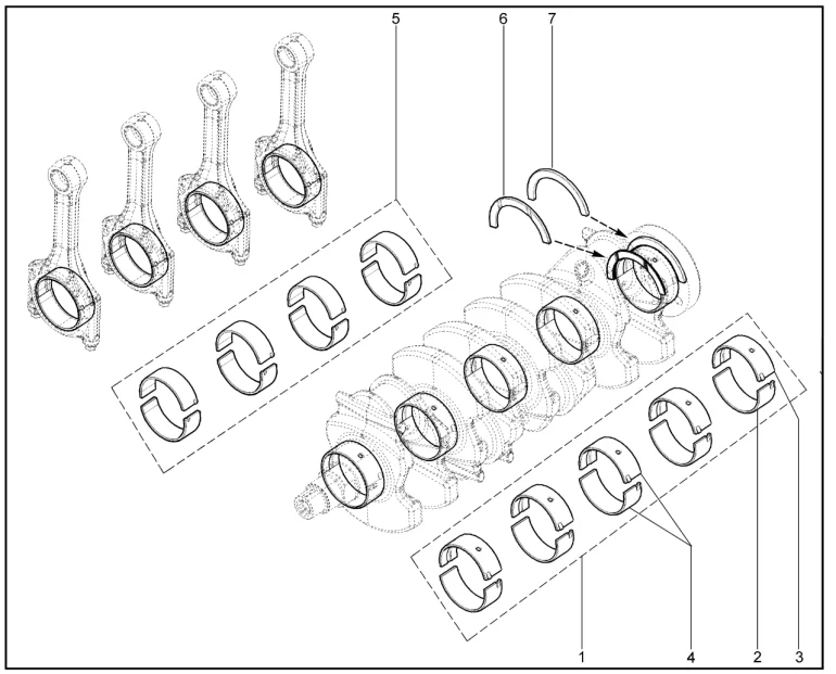 Вкладыши (P3N)