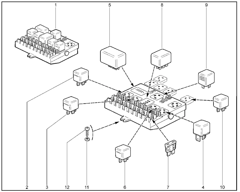 Блок монтажный