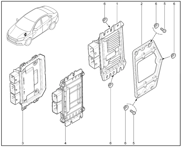 Контроллер двигателя