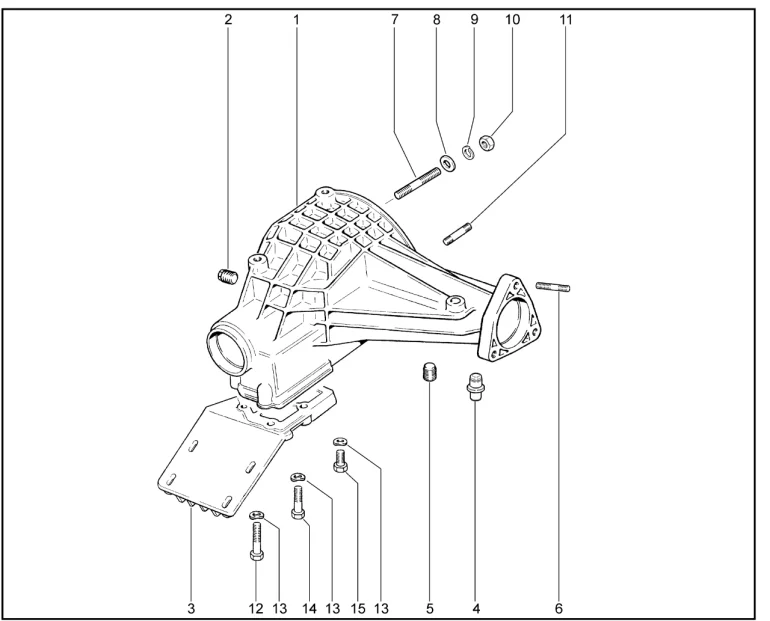 Картер и крышка редуктора