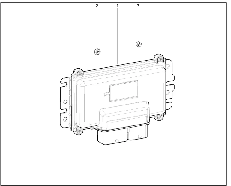 Контроллер системы управления двигателем