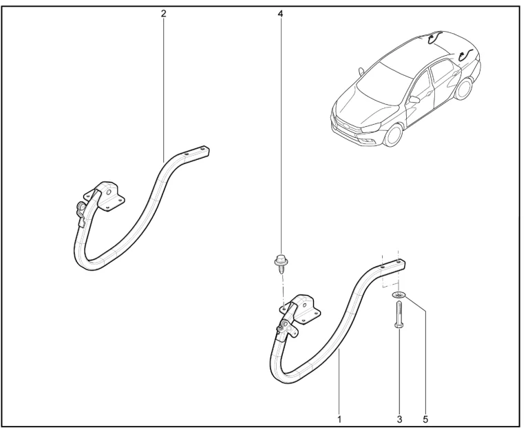 Петли крышки багажника