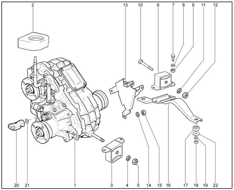 Коробка раздаточная