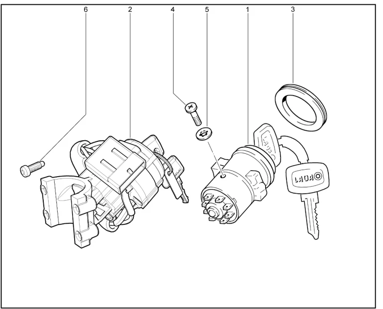 Выключатель зажигания