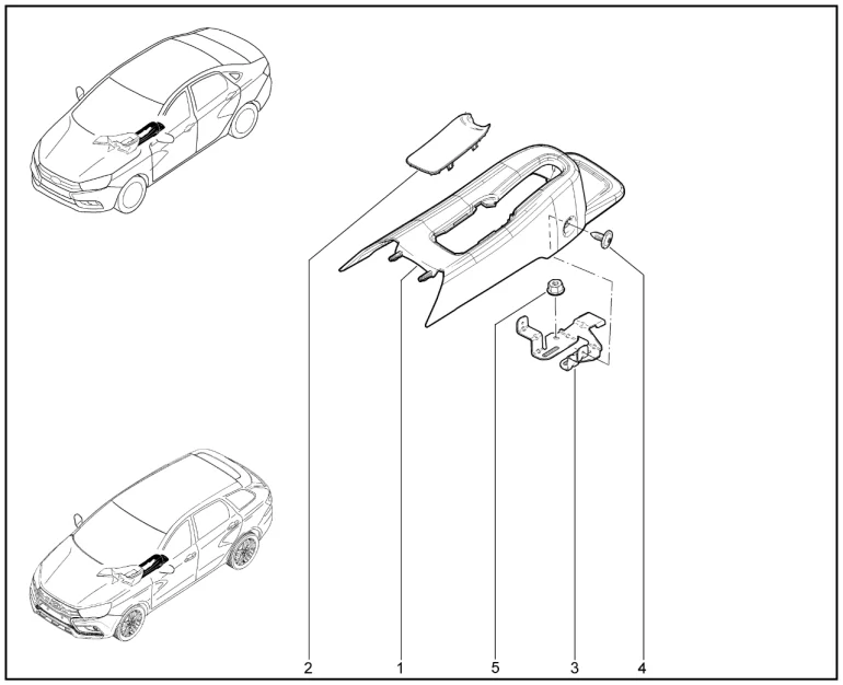 Облицовка тоннеля пола задняя
