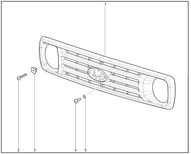 Облицовка радиатора