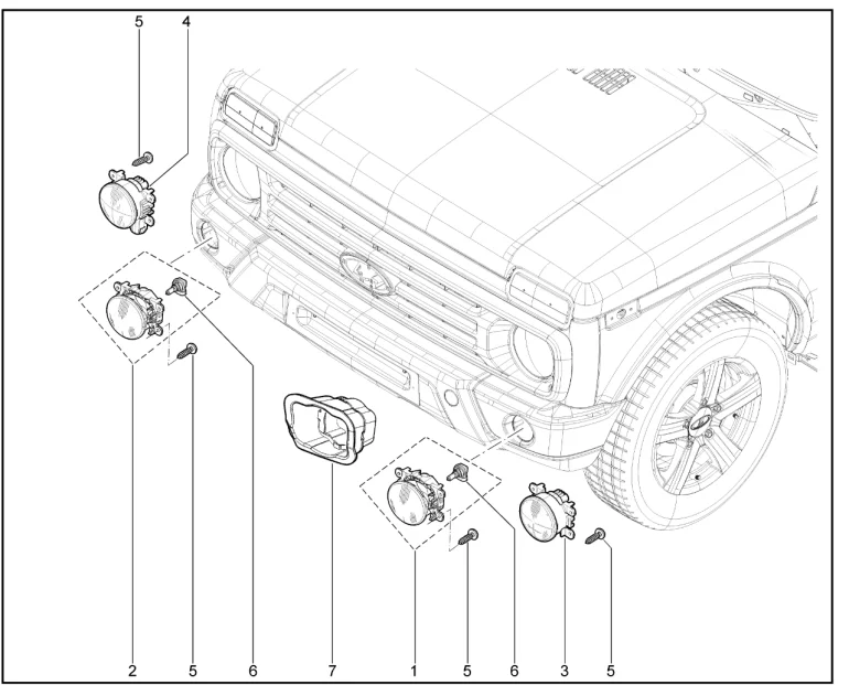 Фары противотуманные