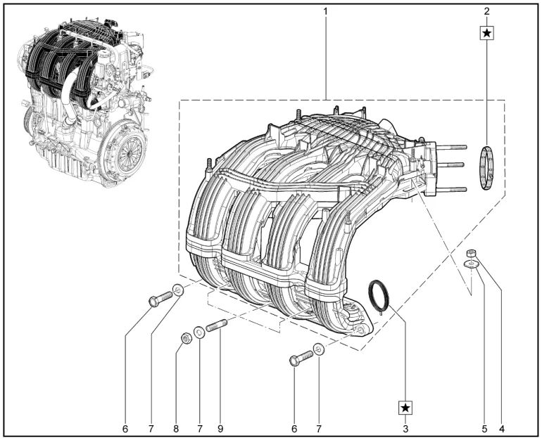 Модуль впуска (P4P)