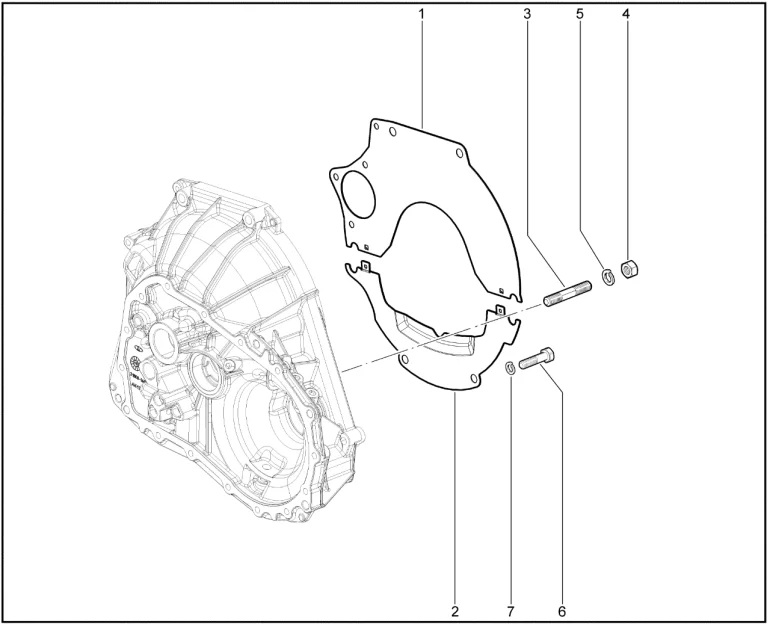 Крышки картера сцеления (мех. КПП)