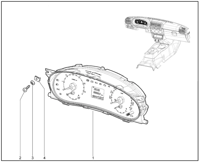 Комбинация приборов (с 06.2019)